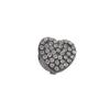 Elegant Flower Sleeve Button Brass Base Button Cover Clip Heart Shape Cufflinks  Suit Accessories