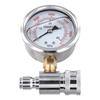As Picture Pressure Gauge 5000 PSI Pressure Gauge Pressure Sensor Shockproof Pressure Gauge Precise Pressure Measurement