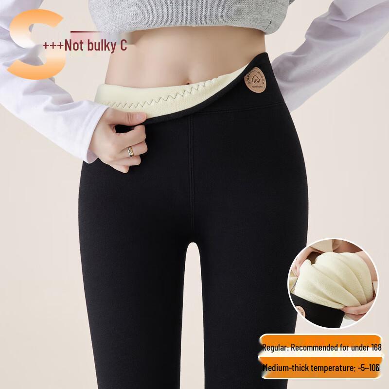 Women's Thick Lamb Fleece Lined Thermal Leggings