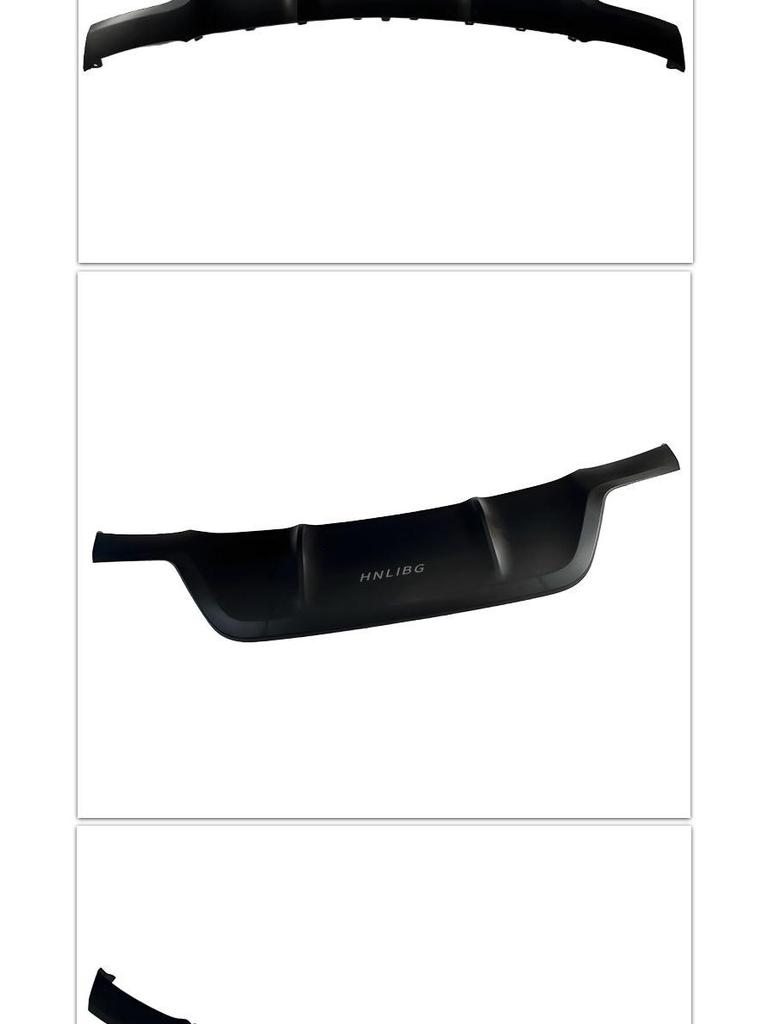 2020 Land Rover Evoque Rear Bumper Underbody Protection Plate (Black) - Trailer Cover LR117423