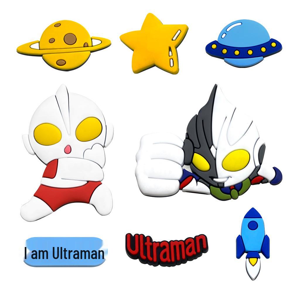 84 Exquisite Anime Shoe Charms: Soft Rubber Buckles for DIY Clogs and Cute Decorations