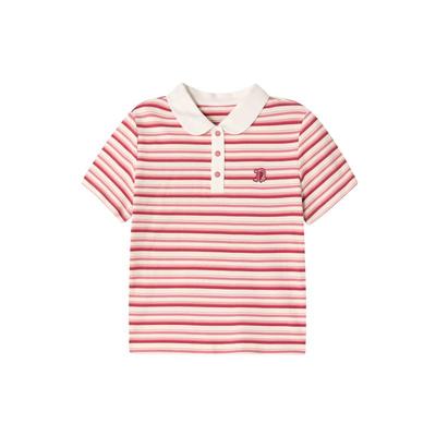 Desa Girls' Fashion Striped Short Sleeve T-Shirt