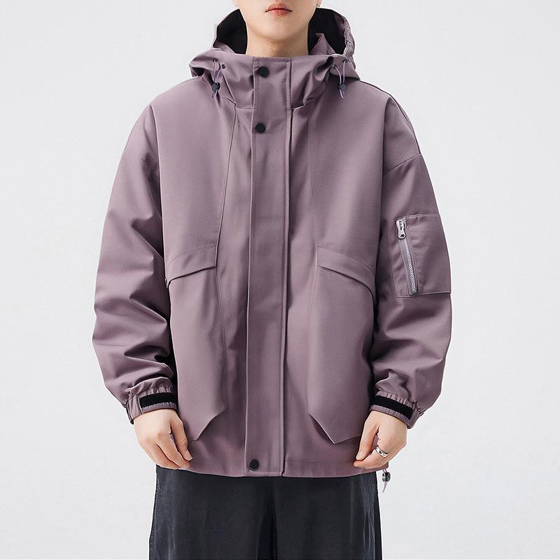 2025 Fall/Winter New Windproof Jacket Men's Regular Fashion Trend Men's Warmth