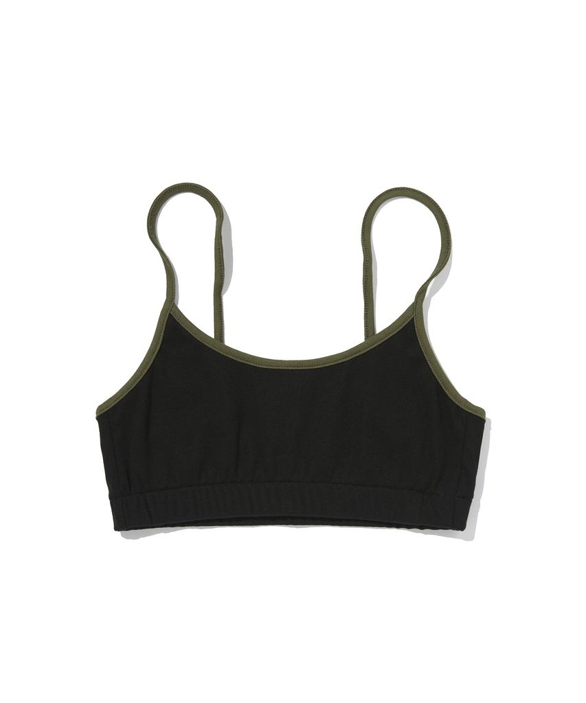 Seuweideu Color Block Sleeveless [Black]