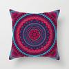 Mandala Pattern Throw Pillow Cover With Short Plush Print For Living Room Sofa Decoration Cushion Cover Pillow Covers Decorative