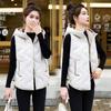 Autumn and winter new down cotton vest female students loose vest wear versatile vest vest jacket