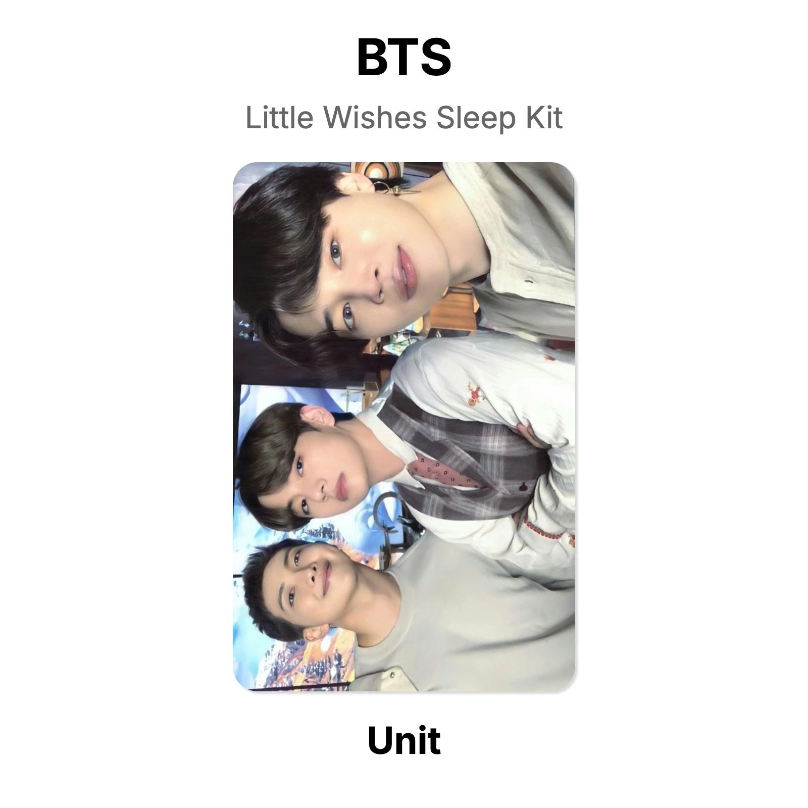 BTS Little Wishes Sleep Kit Official Photocard Unit