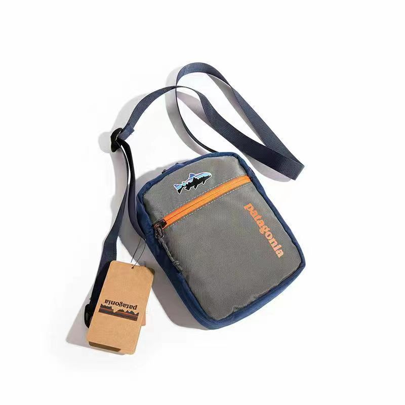 Trend Bata Men's Outdoor Sports Shoulder Bag Fishing Casual Oblique Span Bag Versatile Tooling Wind Small Mobile Phone Bag