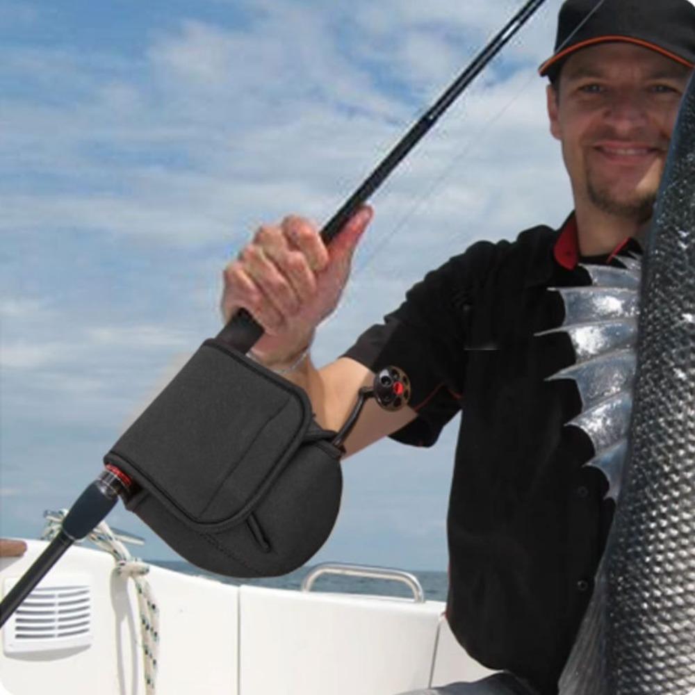 Neoprene Neoprene Wheel Protective Case Waterproof Reel Bag Durable Storage Wheel Package  Fishing