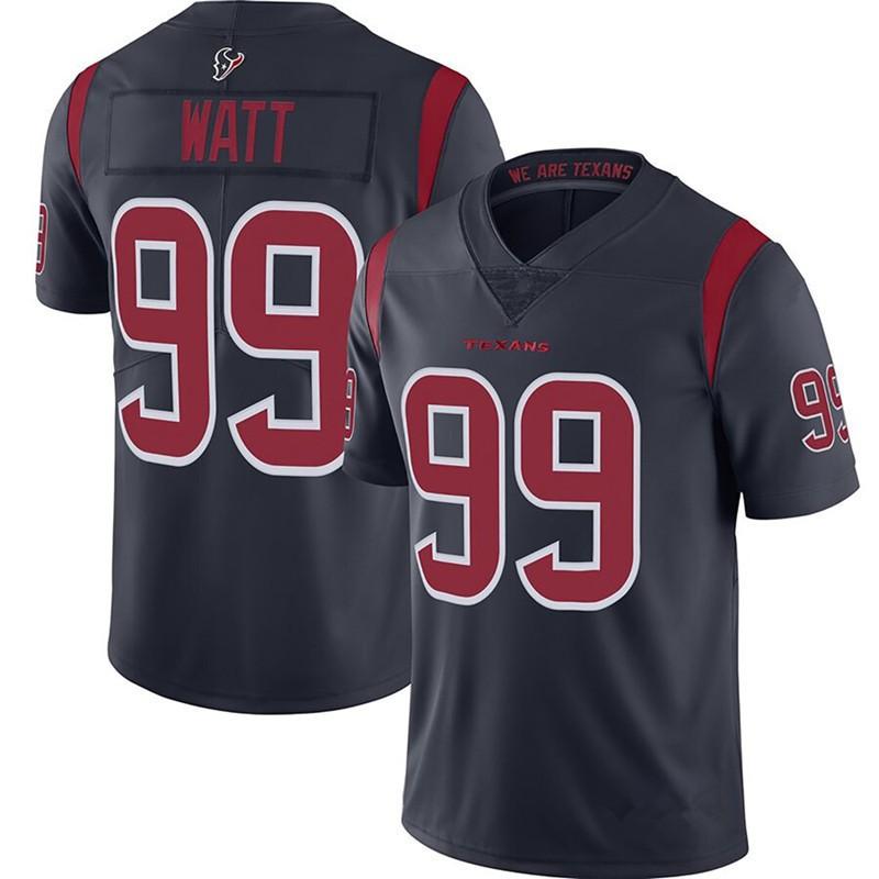 Mens NFL Houston Texans Custom Embroidered Football Jersey Watson Watt Hopkins 4 99 10