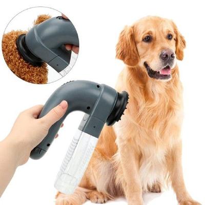 Elektrischer Tierhaarsauger, tragbarer Staubsauger, Entfernerbürste, Kamm für Katzen und Hunde, Fellpflege, Sauggerät, Haustierzubehör