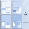 Blue Spiral B5/A5 Student Notebook - Large & Cute
