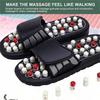 Acupoint Massage Slippers Sandal For Men Feet Chinese Acupressure Therapy Medical Rotating Foot Massager Shoes Unisex