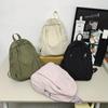 Schoolbag men's and women's school bags ins wind retro backpack Japanese Harajuku high school college students simple versatile backpack