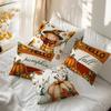 Thanksgiving Harvest Pillowcase Printed Polyester 45X45Cm Throw Pillowcover Decorative Sofa Cushion Pillowslip Home Decor