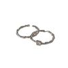 Stylish Adjustable Zirconia Ring: Korean-Inspired Design with Shiny Diamonds for a Simple, Elegant Look