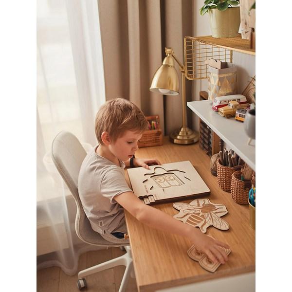 Stukapuka Montessori Bee Pug Puzzle, 1, Korea Best Toddler Puzzle