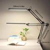 Led Folding Table Lamp Metal Clip Type Long Arm Dimmable Desk Lamp Usb Plug For Living Room Study Office Computers Desk Reading