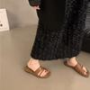 Slippers Shoes for Women Summer Sandals Flip Flops Retro Flats Luxury Brand Woman Shoe Slipper for Home Luxury Dropshipping 2025