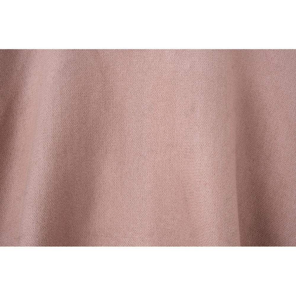 Autumn and Winter New Shawl Cape Female Letter Beads Embroidered Bat Sleeves Medium and Long Turtleneck Sweater Slim Knitted Sweater