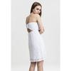 Robe - Urban Classic - Dentelle - Blanc - Femme - Adulte