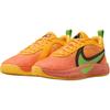 Nike Giannis Freak 6 Anti Slip Wear Resistant Low Top Children's Basketball Shoes Orange Yellow Sneakers FQ7378-601
