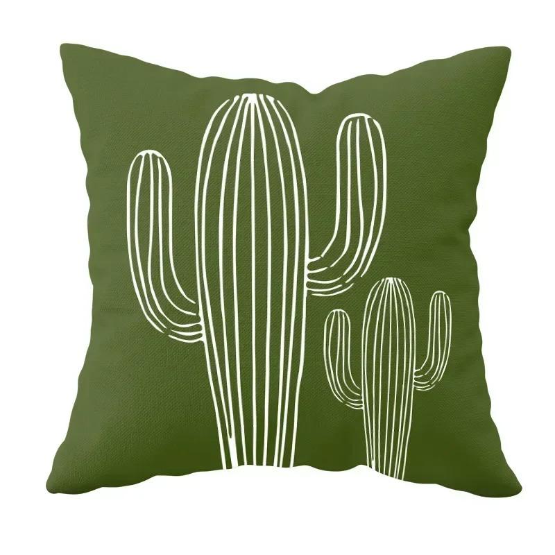 Home Decor Geometric & Floral Patterned Decorative Cushions Pattern Cushion Cover Suitable for Sofa Bedroom Car Pillow Cover