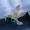 SKEDS Vintage Süße Kolibri Brosche Damen Corsage Mantel Pin Luxus Schmuck für Damen Hochzeitsfeier Accessoires Gutes Geschenk