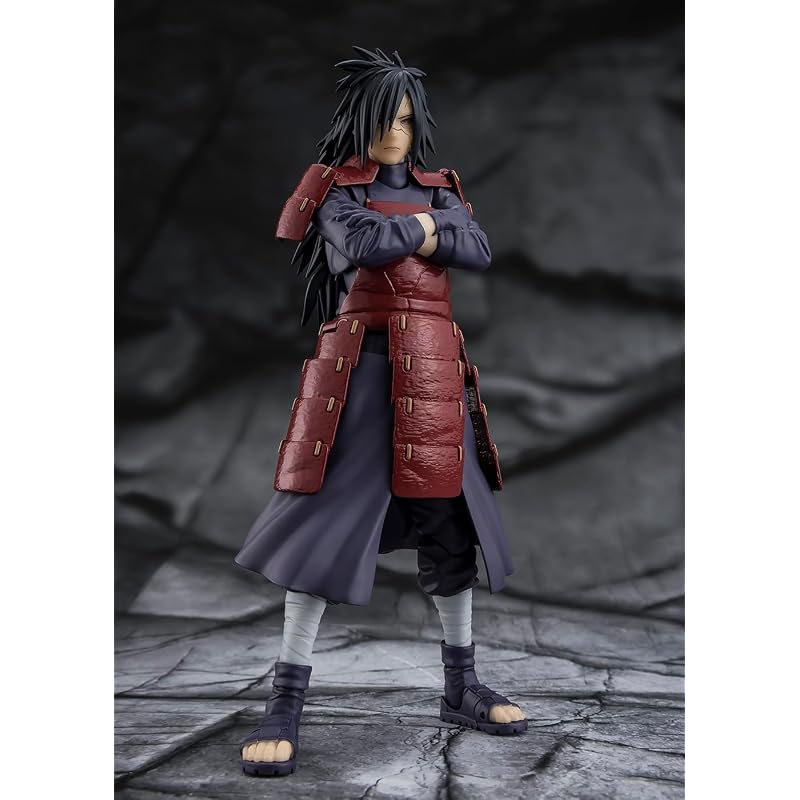 TAMASHII NATIONS S.H.Figuarts NARUTO Shippuden Uchiha Madara -The Legend of the Solitary One Who Dwells In Deep Darkness- Approx. 170mm PVC & ABS