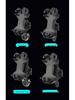 Universal Silicone Shock Absorption Phone Holder for Motorcycles, Scooters, and Bicycles