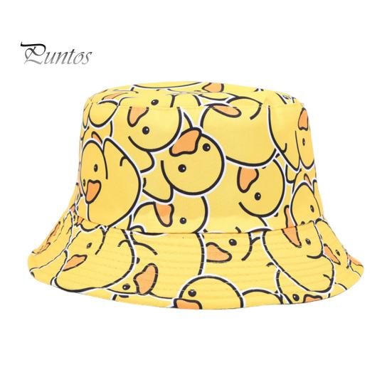 

Рыбацкая шляпа с плоским куполом и широкими полями, желтая шляпа с принтом утки, легкая дышащая шляпа от солнца на открытом воздухе жёлтый
