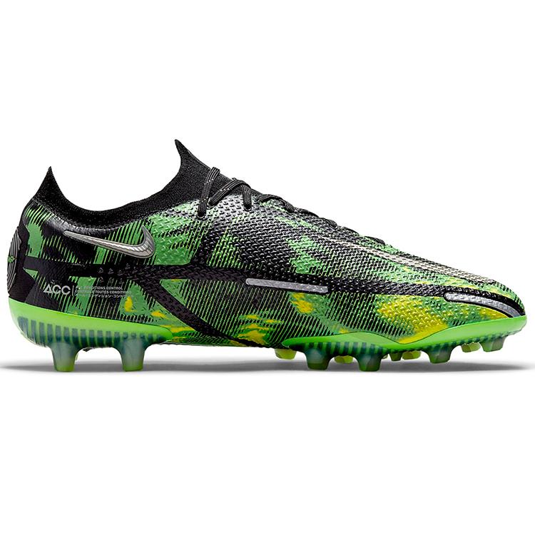 New Nike Phantom GT2 Elite Sw Ag Pro 'Black Impact Green' DM0729-003