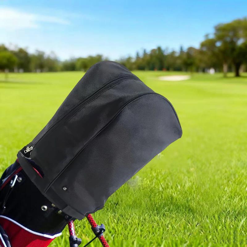Golf Bag Rain Cover Waterproof Rain Hood 1Pcs Dustproof Club Protector Fits Most Standard Size Golf Bags for Travel