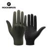 Rockbros Cycling Gloves Anti-Slip Women Men Mtb Road Bicycle Gloves Breathable Gym Fitness Fishing Bike Racing Gloves