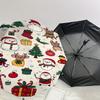 1PC Christmas, ornaments Automatic Open/Close Umbrella with Windproof, 8-Rib Sturdy Canopy, Durable Ribs, Fashionable Design, Outdoor Accessory, Fun P