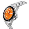 RATIO FreeDiver GMT-Serie Saphir Edelstahl orange Zifferblatt Automatik RTF055 200M Herrenuhr