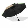 1pc Cute Capybara Automatic Folding Umbrella, Portable Collapsible Design, 8-Rib Iron Frame, Outdoor Accessory yy250905066