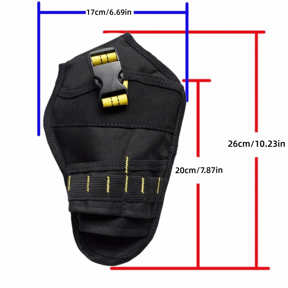 Fast Draw Design Tool Belt Pouch Impact Driver Compatible Drill Bit Holder  Professional Use