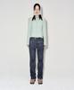 DEBBY UPPER Aven Straight Tuck Pants_Denim