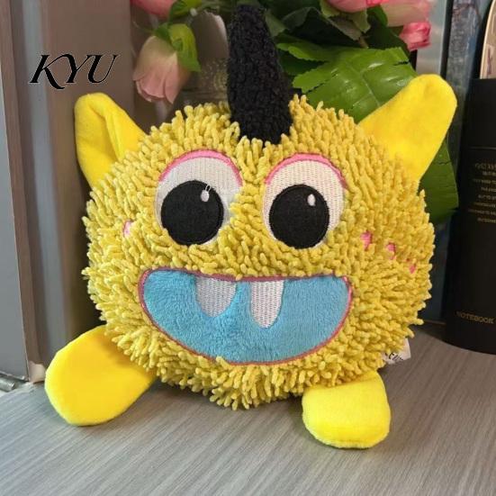 Funny Interactive Pet Gifts Cute Monsters Plush Squeaky Toy, Dog Molar Durable Toys Self Play Anxiety Relief Toy for Dogs Cats Safe Chew