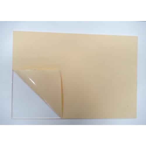 Made in Japan, 4mm Thick, Clear Extruded Acrylic Sheet, A4 Size, Saw-Cut (4mm x 210mm x 297mm)