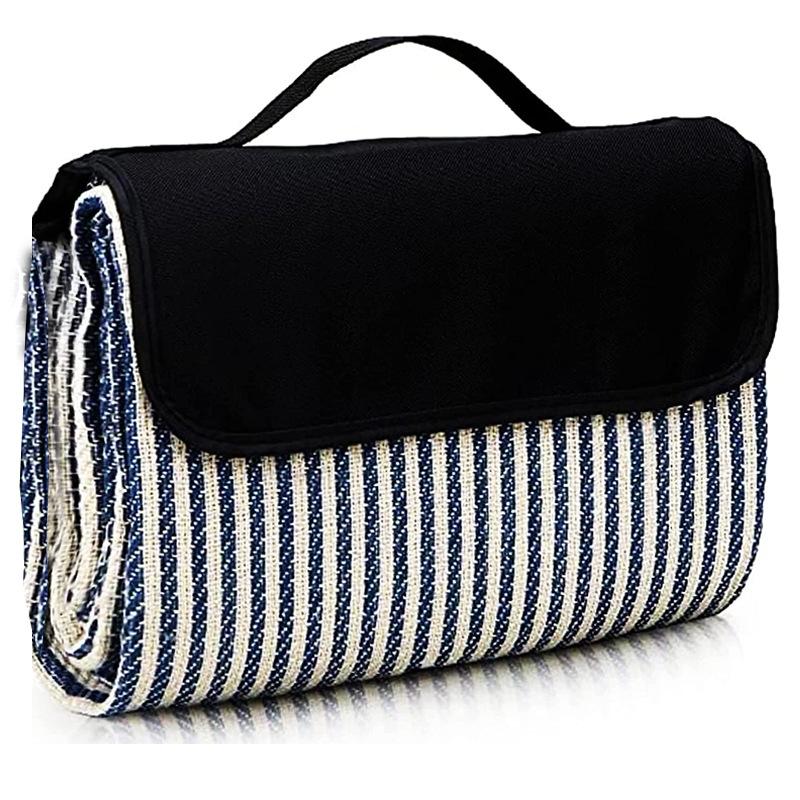 Camping picnic carpet, outdoor picnic mat, outdoor handbag, waterproof sandproof moistureproof mat, very suitable for the beach