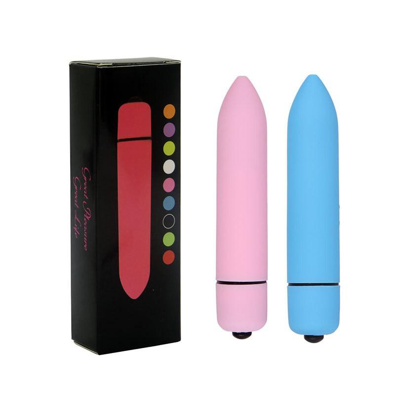 10-Frequency Pointed Bullet Vibrator for Women - Single-Frequency Massager for Mood Enhancement