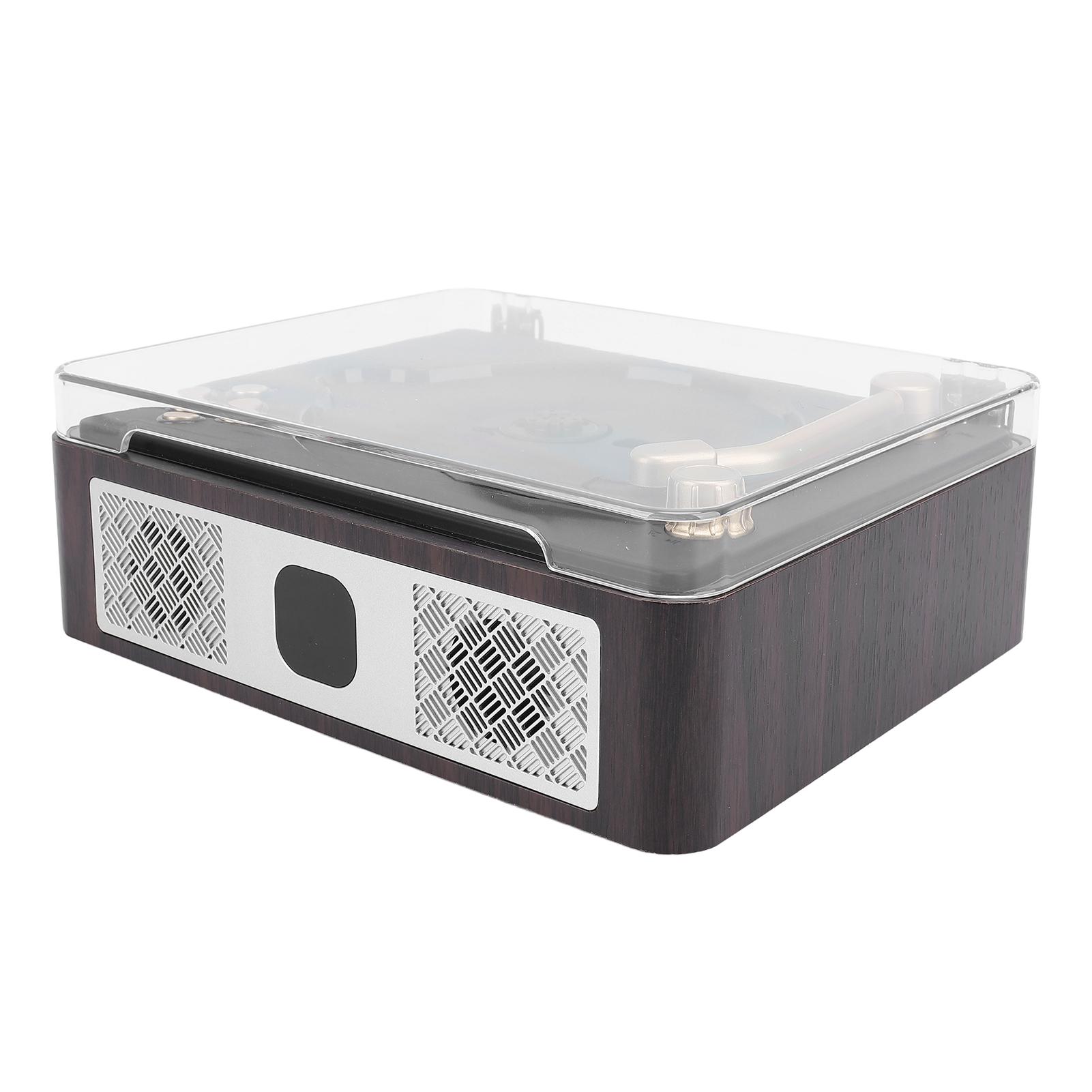 

Винтажный CD-плеер с двумя динамиками HiFi, настольный BT-плеер с поддержкой SPDIF, USB, AUX, аккумуляторная батарея