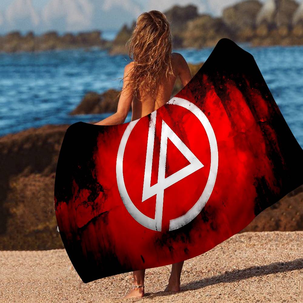 L-Linkin Hot Band Park Big Microfiber Beach Towels Quick Dry Towel Sand Beach Towels Pool Towel For Travel Swim Pool Yoga