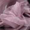 100x145cm Jasná Plisovaná Organza Látka Šít Svatební Šaty A Módní Plisované Síťoviny, DIY Tvar Pevné Designové Látky