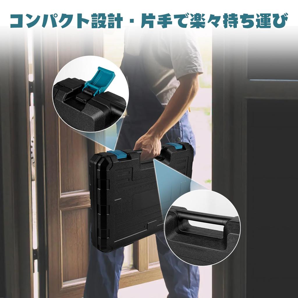 CARVANTA Home Tool Kit with Storage Case for Furniture Home and Automotive Tools 108-Piece DIY, Bicycle, Motorcycle, Maintenance, Assembly, Repairs,