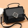 Crossbody Single-shoulder Bag Ladies' Handbag Fashionable Color-blocking Trendy Hand-held Small Square Bag
