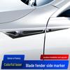 Autocollant d'Emblème Latéral de Garde-boue Compatible pour les Modèles Hongqi HS5/H5/H9/HS7/H6/E-HS3/HS3