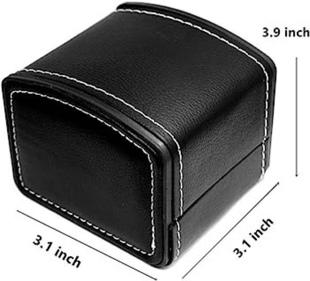 [GEBRAUCHT] NuAngela PU-Leder Uhrenbox, Einzelanzeige, Klassisch